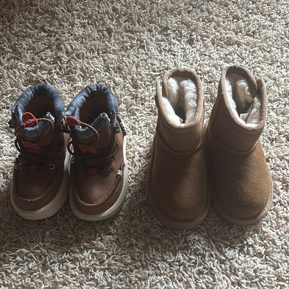 UGG Other - Ugg & Hey Dude Kids Brown Boots Set
